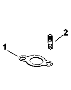 Cv745-0006 Exhaust Diagram and Parts List for M60-KHEFI 53AB5HEX750-28-HP Cub Cadet Lawn Tractor